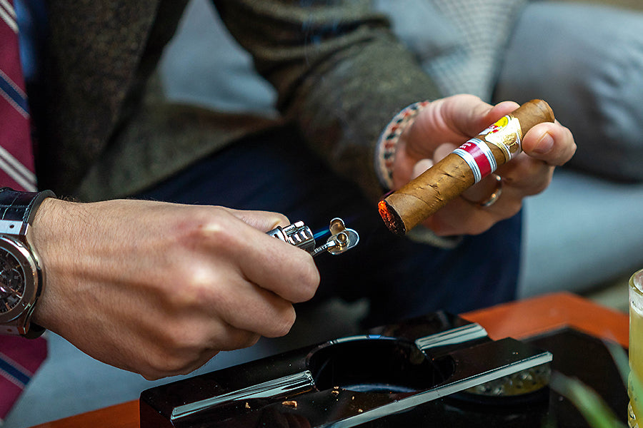 The Art of Lighting a Cigar – EGM Cigars